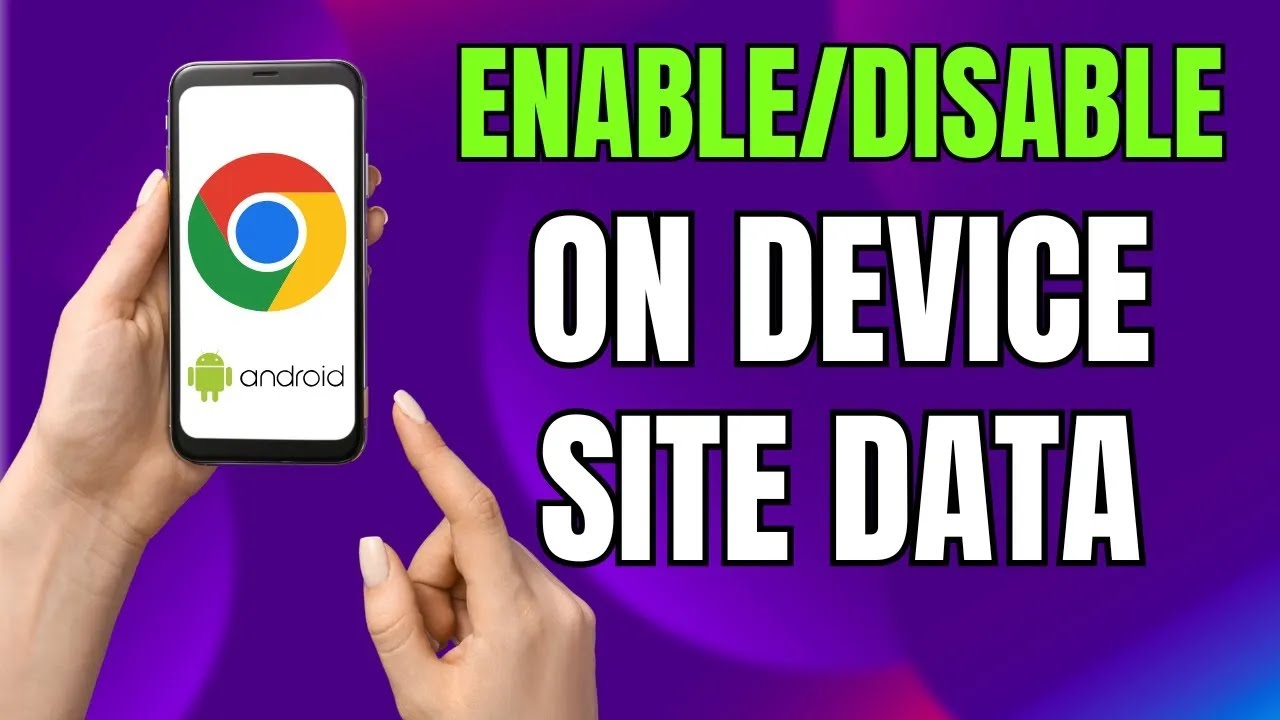 How to Enable/Disable On device Site Data in Google Chrome