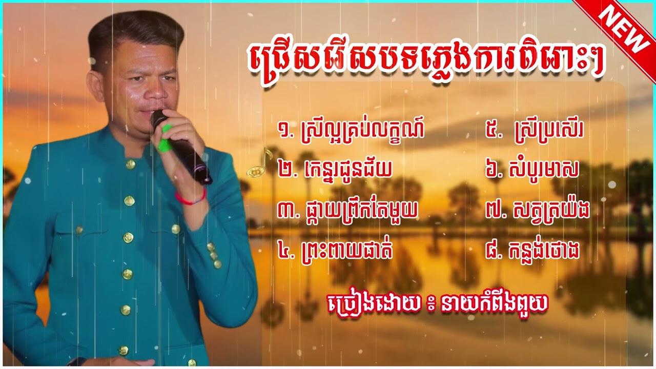 ជ្រើសរើសបទពិរោះៗ ច្រៀងដោយ ៖ នាយកំពីងពួយ #ភ្លេងការអកកាដង់ #Plengka