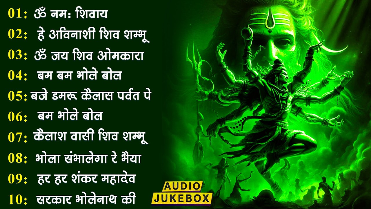 Non Stop Shiv Bhajan | Mahadev Songs | श्रावण मास के भजन | Bhakti Song | ॐ नम: शिवायः | शिव भजन