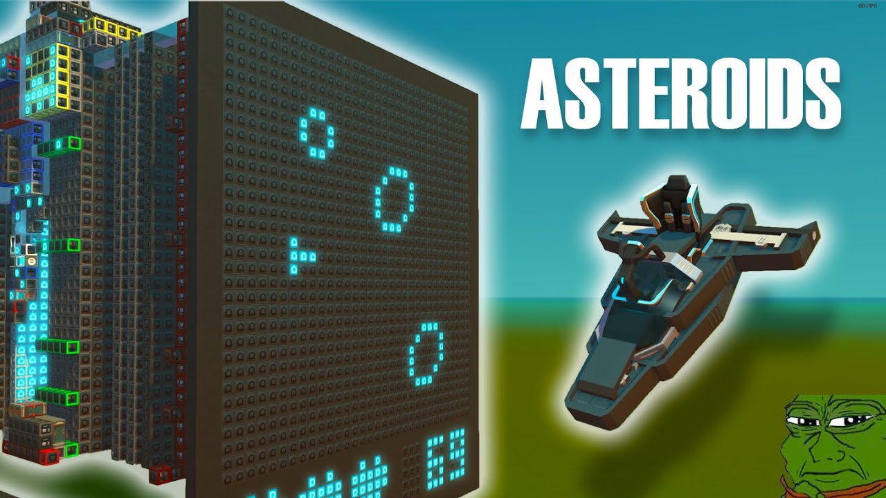 Asteroids Logic Game | Scrap Mechanic