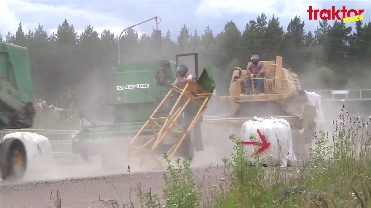 Tröskspeedway i Målilla – Combine speedway!
