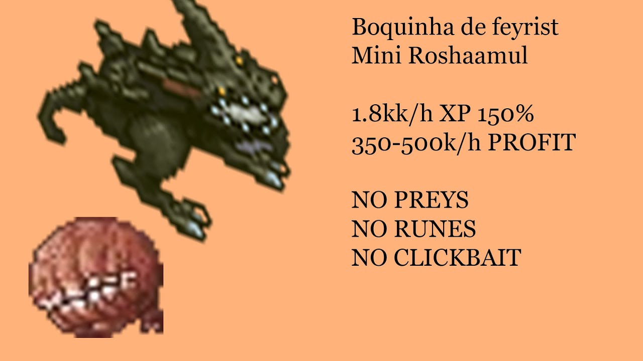 HUNT SOLO KNIGHT 150+ | MINI ROSHAMUUL FEYRIST | 1.8KK/H E 300-500K PROFIT/H