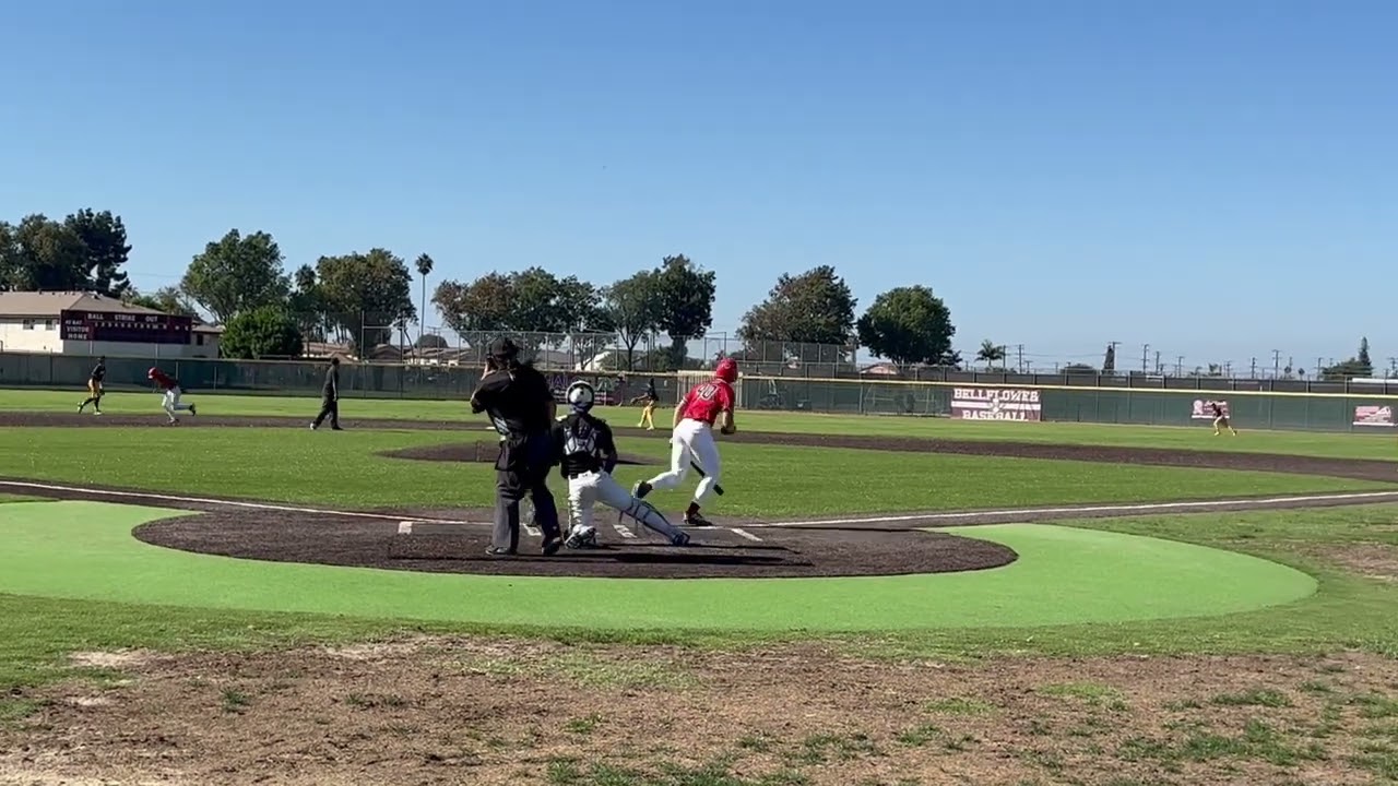 Logan Miller Wood Bat Single (centerfield) Prime Travelball 10/11/25