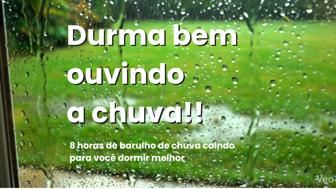 8 Hours of Rain | Relaxing Sleep Sounds Sons de chuva caindo