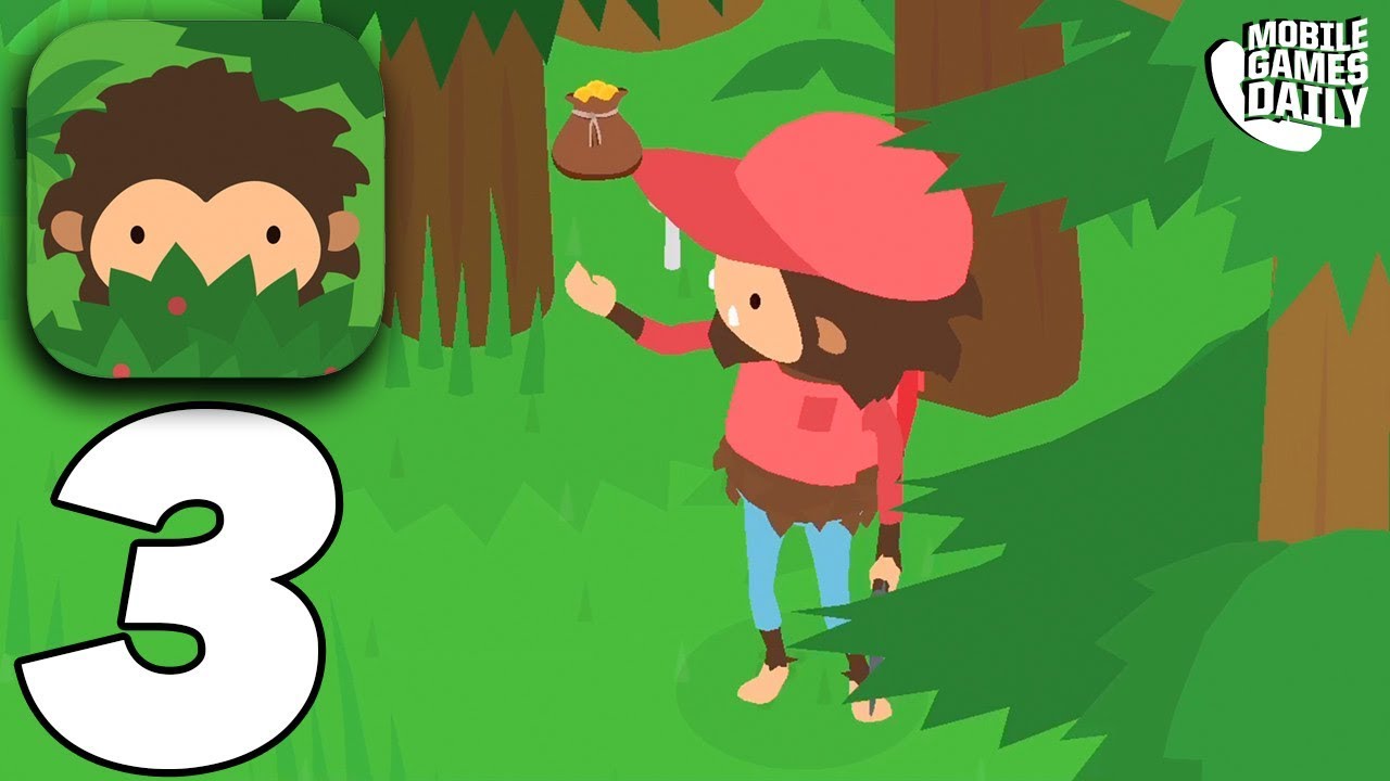 SNEAKY SASQUATCH - Gameplay Walkthrough Part 3 - Hidden Cave Area (Apple Arcade)