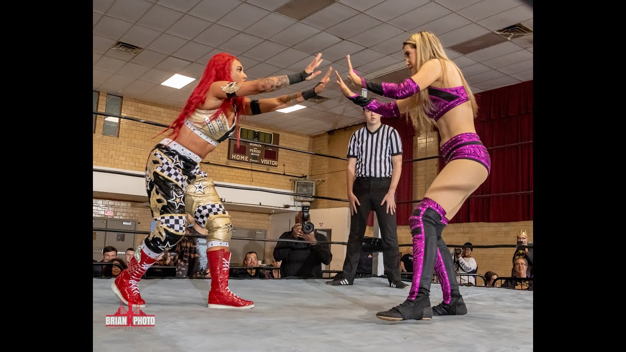 [INTERGENDER WRESTLING] Miranda Alize & Smiley v Zayda Steel & Dexter