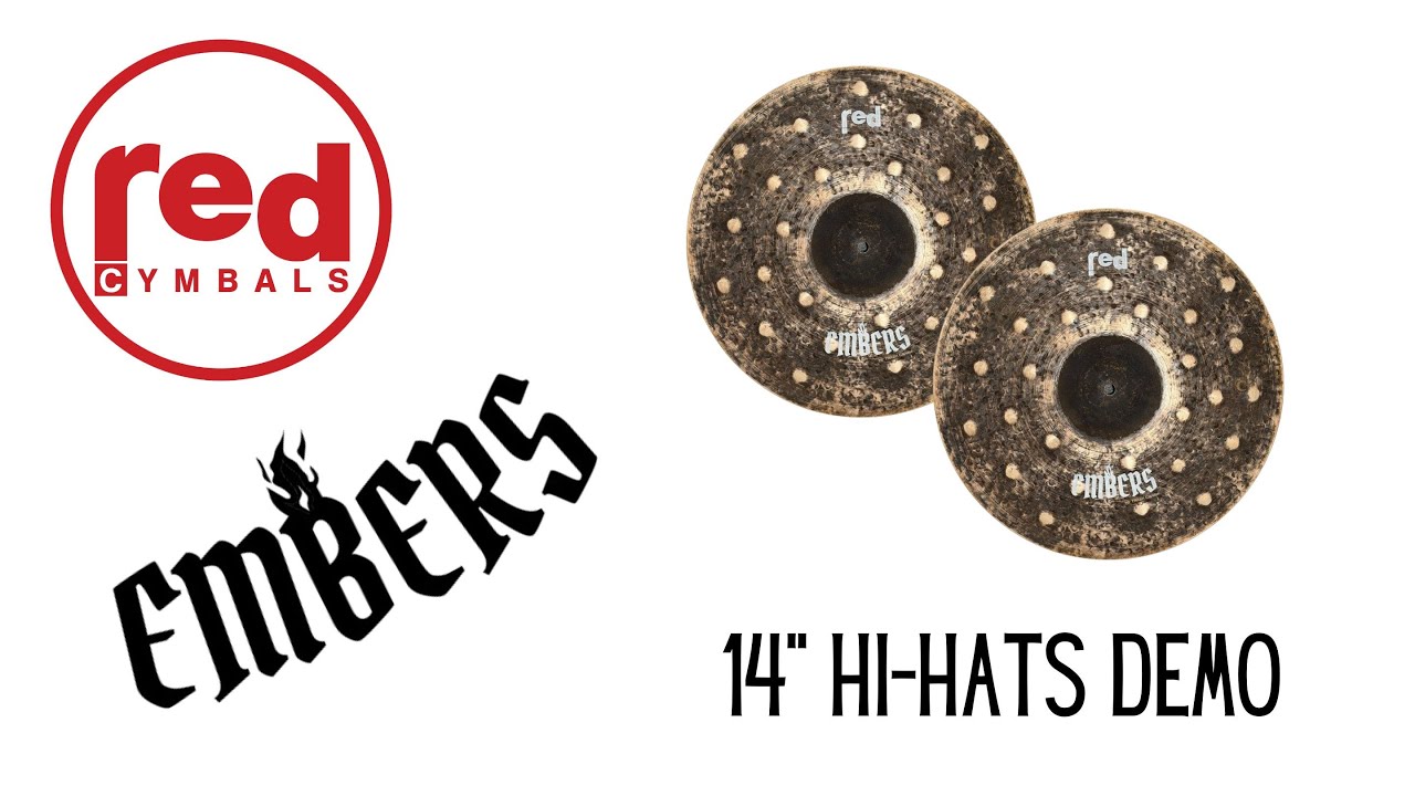 Red Cymbals Embers Series 14