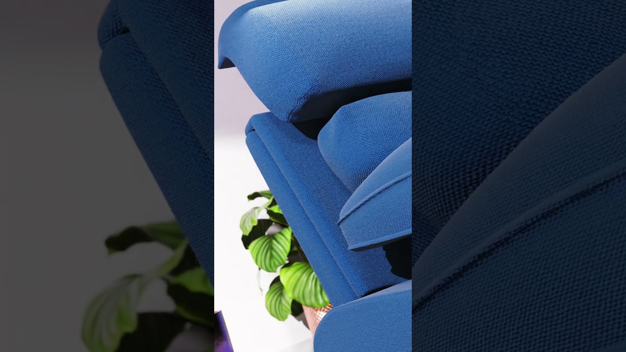 Recliner- Asian Paint Furniture | Cinema4d with octane render engine #3danimation #3d #furniture