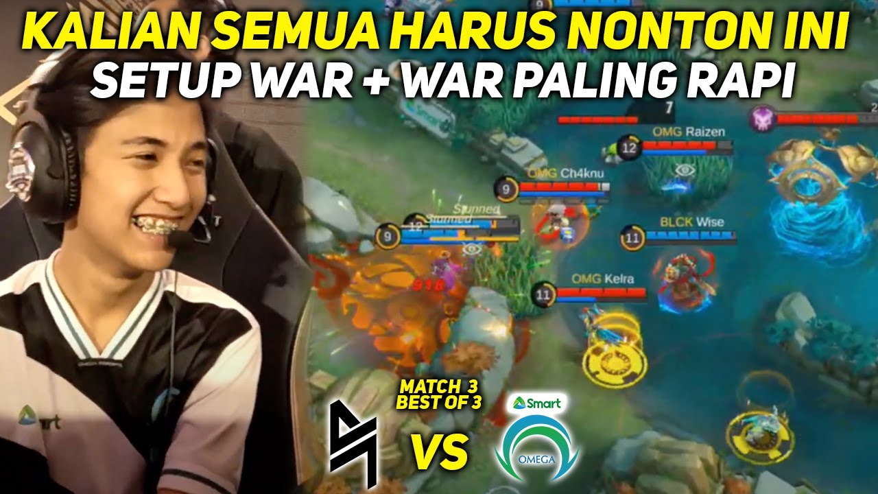 SUMPAH INI THE NEXT LEVEL GAMEPLAY, DARI SETUP WAR, SEMUANYA!! ANALIS MPL PH BLCK VS OMEGA MATCH 3