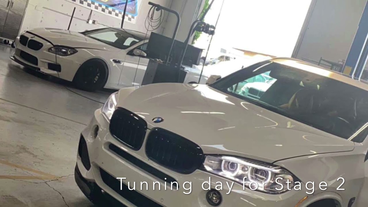 Тюнинг BMW X5 Stage 2 для F15 с даунпайпом VRSF | Звук с выхлопной системой Performance с оригина...