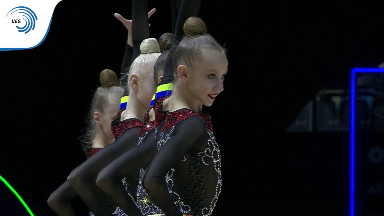 Ukraine - 2019 Rhythmic Gymnastics Junior European silver medallists, 5 hoops