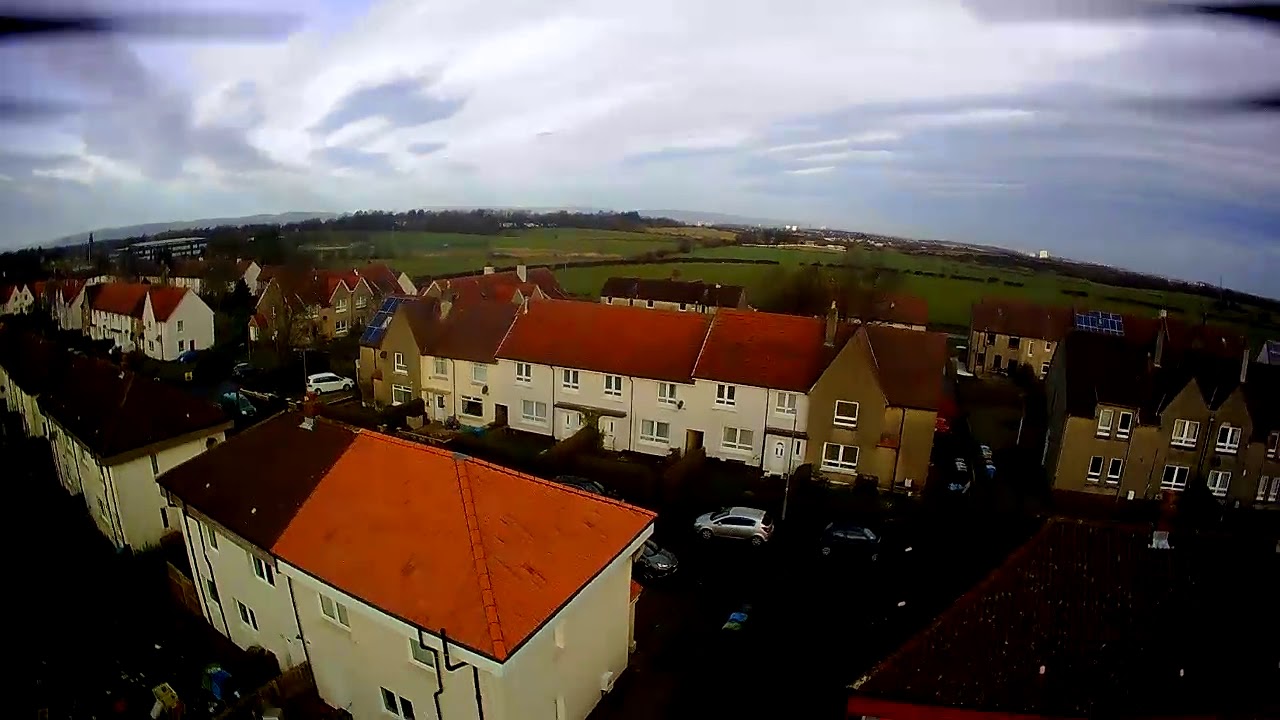drone s167gps sky footage #barrhead #scotland