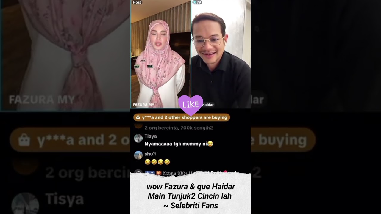 Que Haidar &  Fazura 