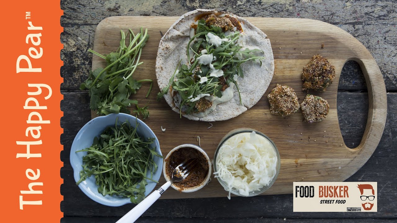 Sweet Potato Falafel Nuggets feat. Food Busker