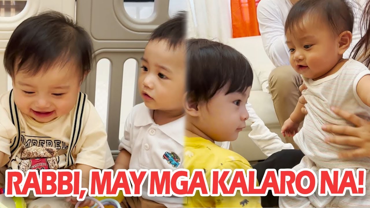 RABBI, MAY MGA KALARO NA! | NAPAKA-CUTE NILA! | Jacq Tapia