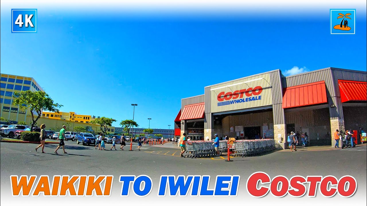 Waikiki to Iwilei Costco | Honolulu, Oahu 🌴 Hawaii 4K Driving