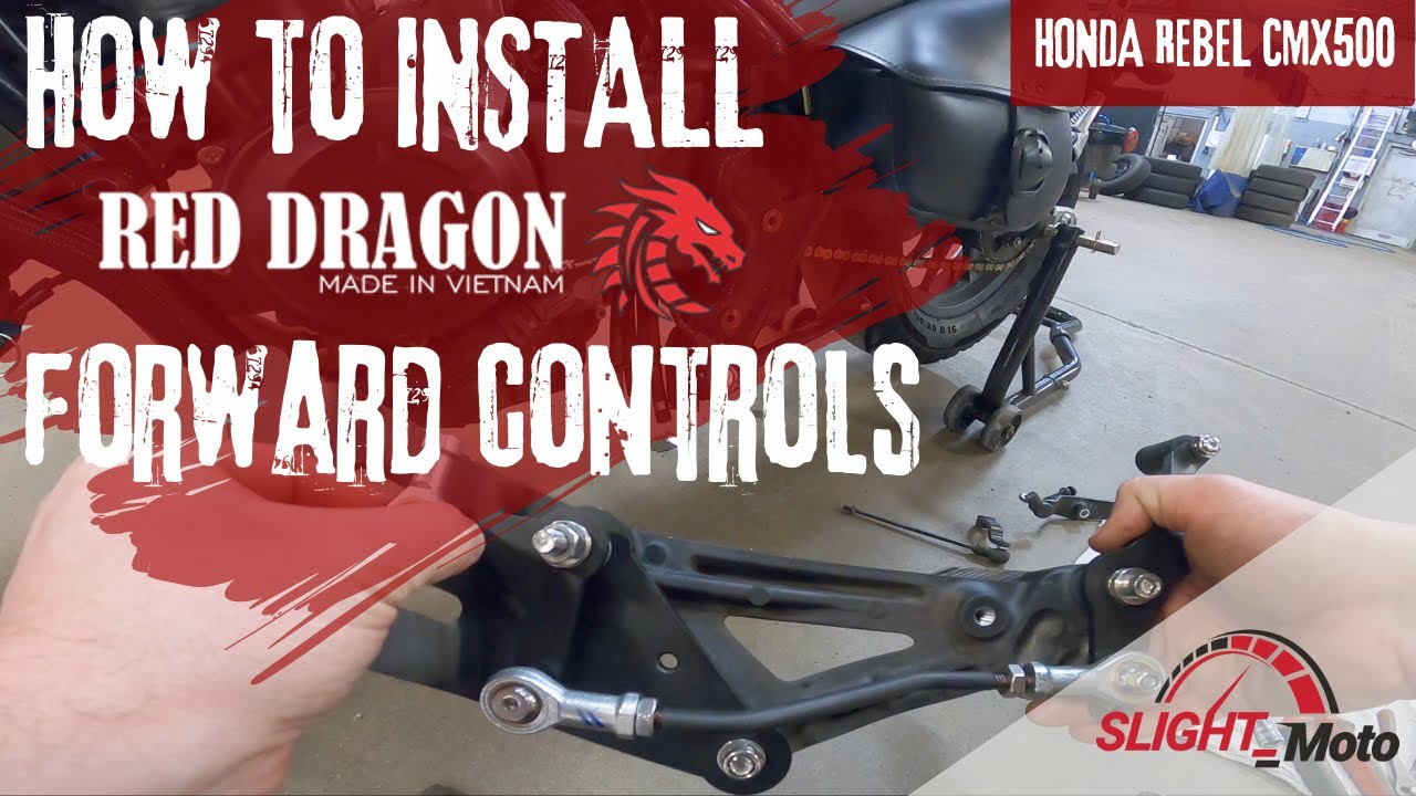 Honda Rebel - Red Dragon Forward Control Kit - Install (CMX500)