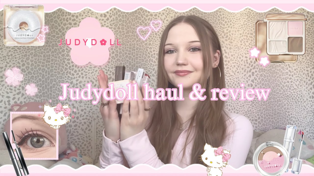 JUDYDOLL HAUL AND REVIEW💄| Judydoll Contour & Mascara, cute makeup, cbeauty, pink makeup