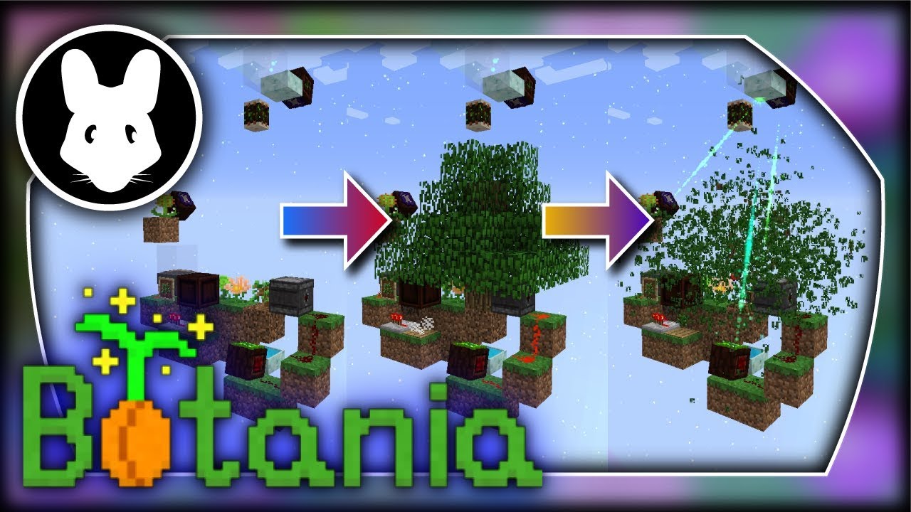 Botania: NEW Simple Tree Farm! Bit-by-Bit in Minecraft 1.12+