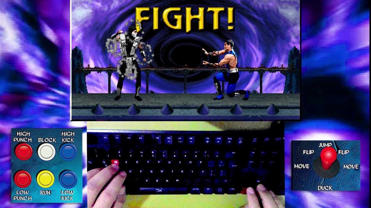 Ultimate Mortal Kombat 3 | Human Smoke Gameplay 2022 (KEYBOARD VISION)