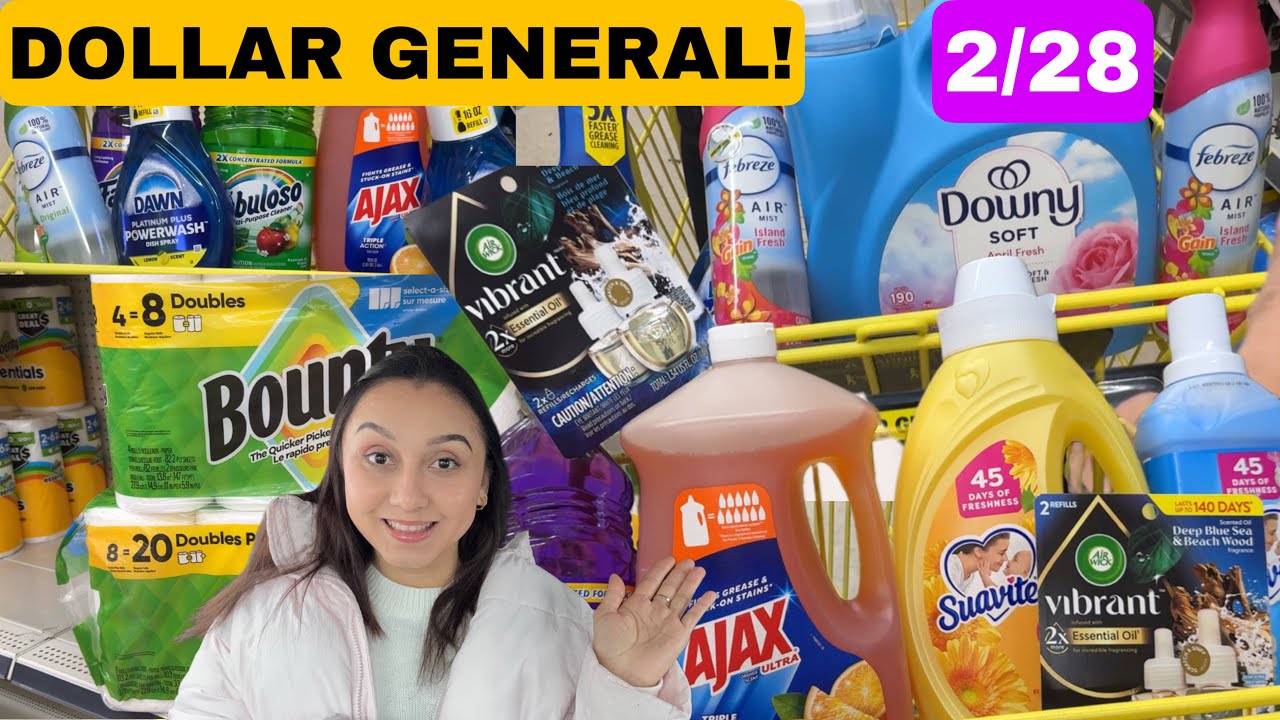 FABULOSO, AJAX Y MAS OFERTAS ECONÓMICAS ! Dollar General 2/28 