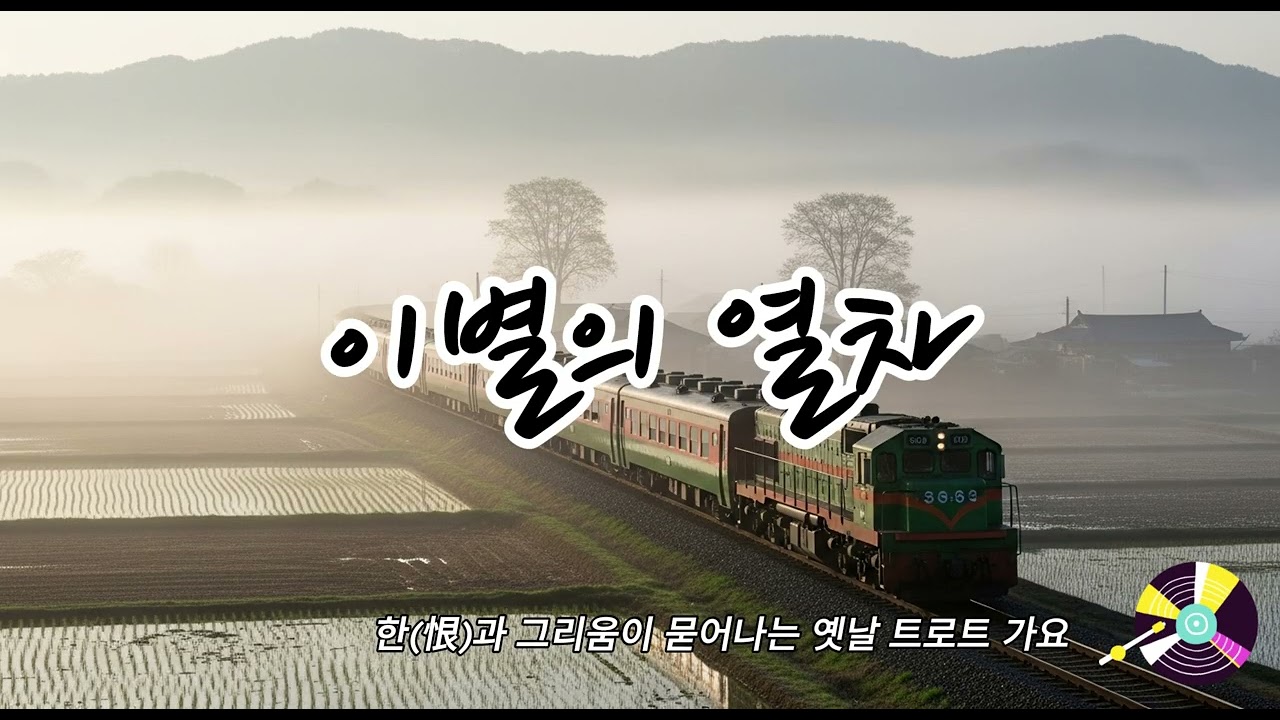 🎺 이별의 열차 #정통트로트 #7080감성