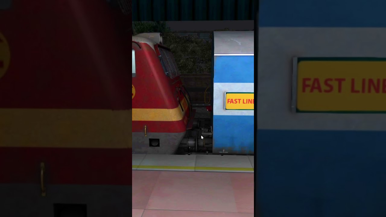 Locomotive DECOUPLING From Uday Abha Toofan EXPRESS..!! |Ashish The Gamerz #trainzimulator  #shorts