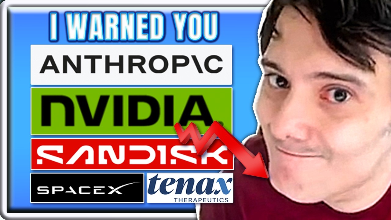 Anthropic Declares War on Nvidia,  Intel's AI Bet, SanDisk Earnings, TENX Analysis | Martin Shkreli