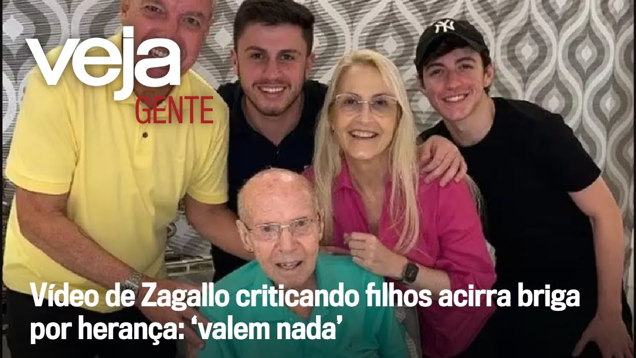EXCLUSIVO: V&iacute;deo de Zagallo criticando filhos acirra briga por heran&ccedil;a: &lsquo;valem nada&rsquo; | VEJA Gente