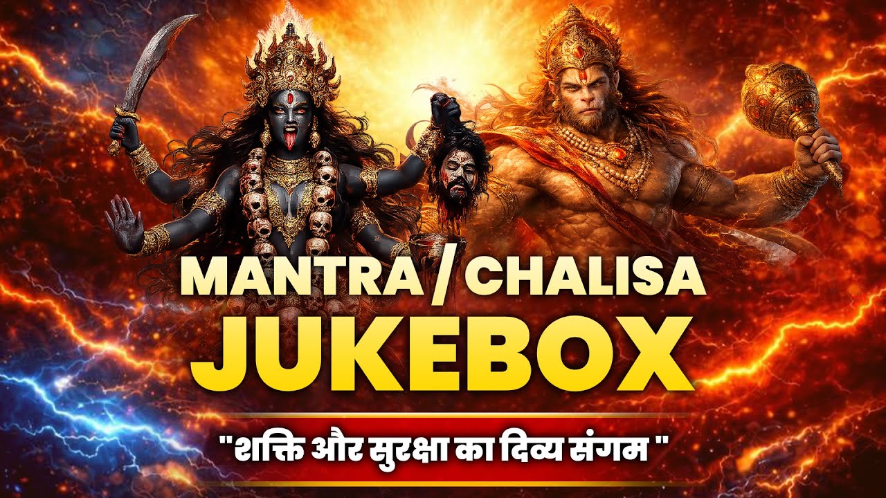 Hanuman Mantra & Mahakali Chalisa | FAST Audio | शक्ति और सुरक्षा का दिव्य संगम | Mandit Bhakti