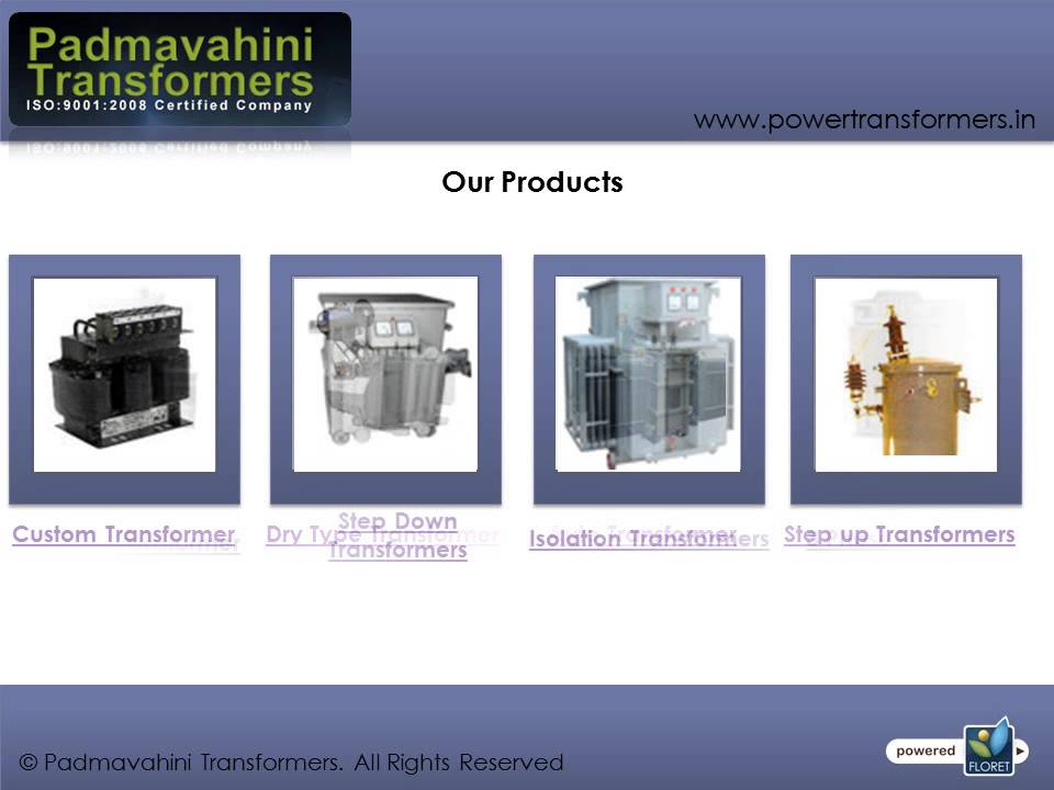 Control Transformer Manufacturer & Exporter In India
