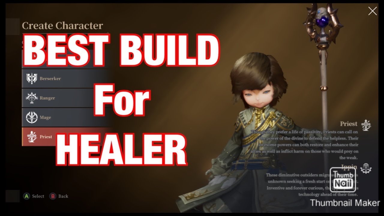 Best Build for Priest Bless Unleashed