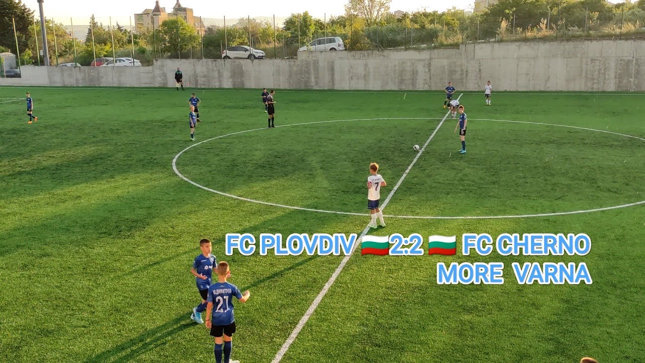 Born 2010:FC PLOVDIV🇧🇬2:2🇧🇬FC Cherno more Varna-2022/06/19 Utmost-Black Sea Cup Nesebar Черно море В