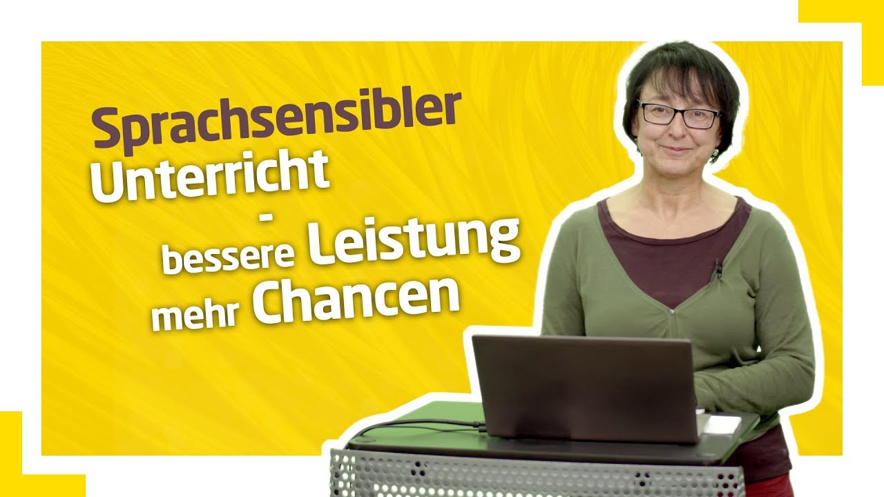 Carla Carnevale: Sprachsensibler Unterricht – bessere Leistung mehr Chancen