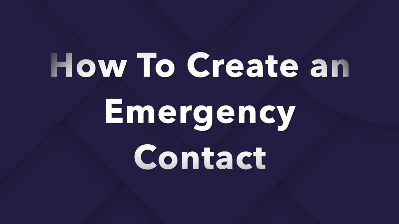 How to Create an Emergency Contact &ndash; iProtect&rsquo;s new emergency response app