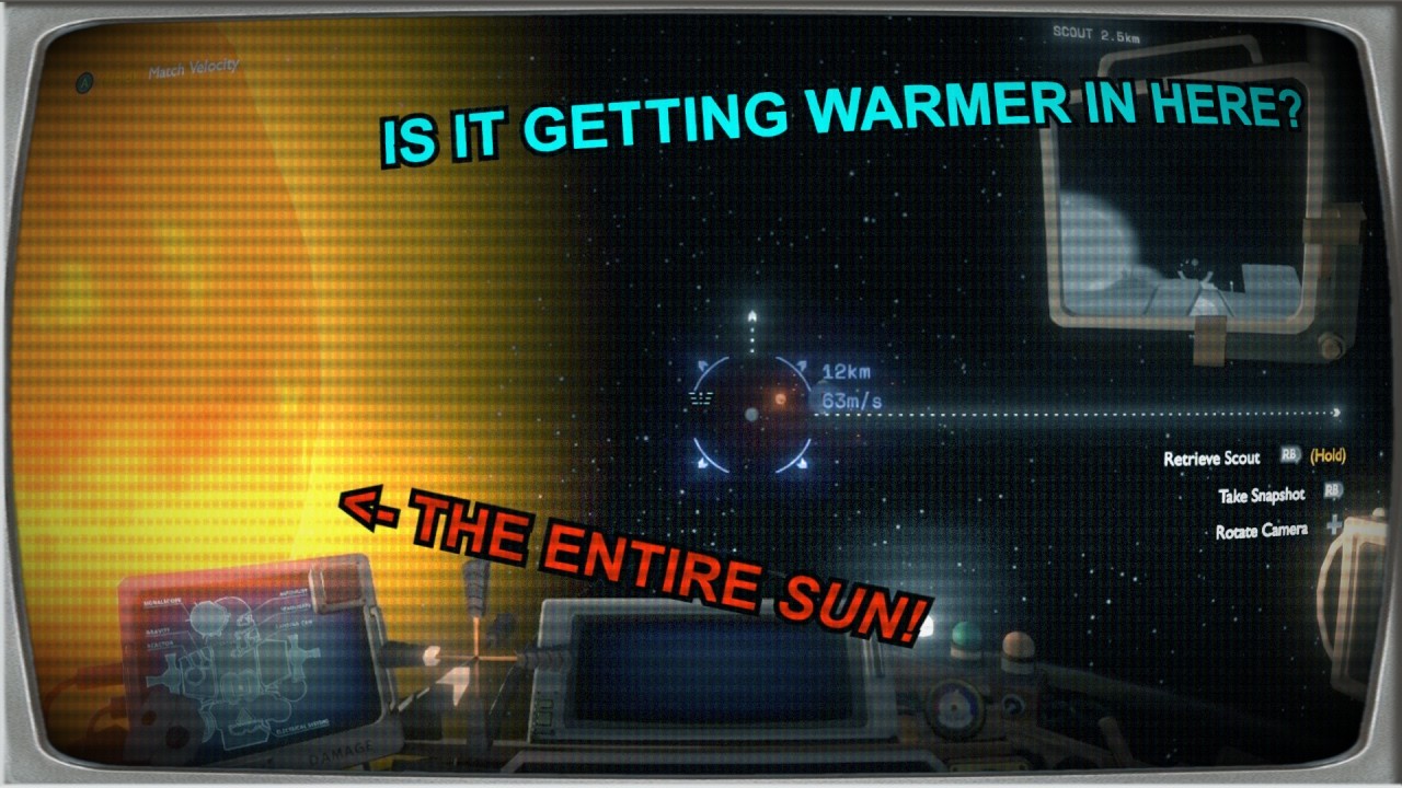 When You Have To Navigate A Solar System But Your IQ Is 6. (Outer Wilds clips P1)