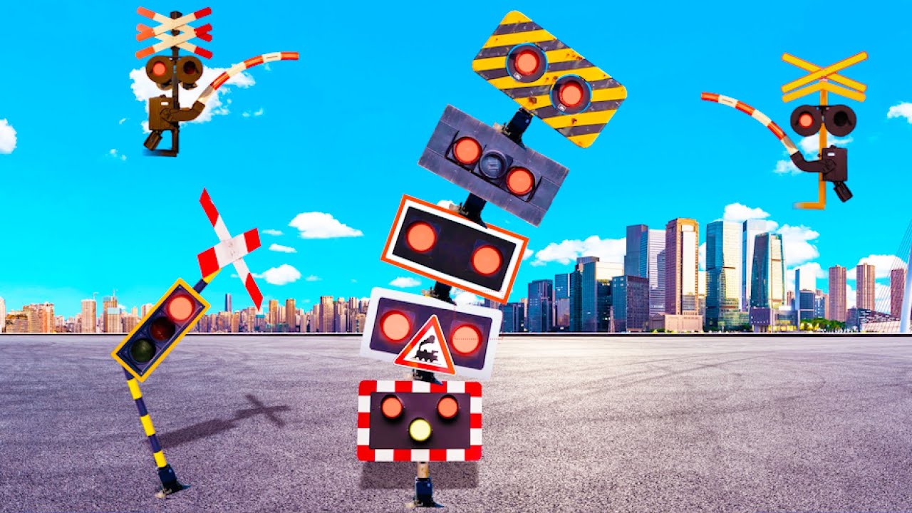 A Railroad Crossing Tower That Can Withstand Various Obstacles
