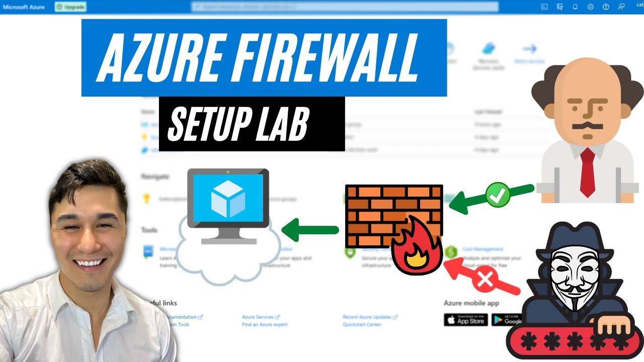 Azure Firewall Setup to connect your Private VMs | Azure Labs