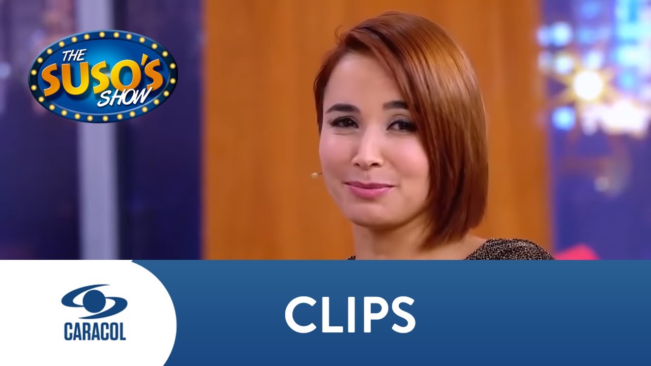Suso le dio un sexi masaje a Majida Issa en pleno show | Caracol TV