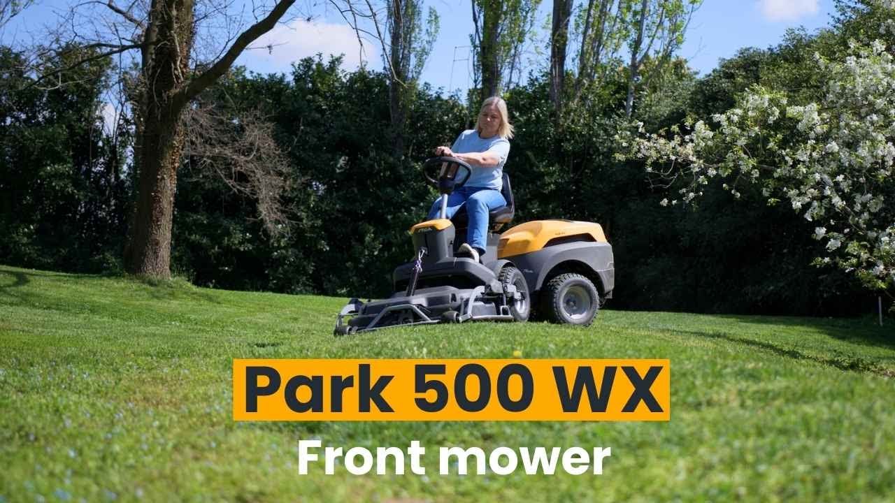 STIGA Park front mower. Iconic mulching quality.
