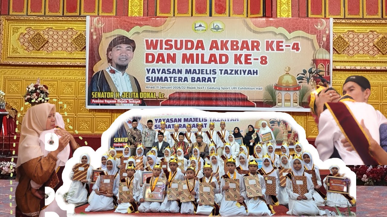 PENYERAHAN MAHKOTA || Wisuda Akbar ke-4 #part2 