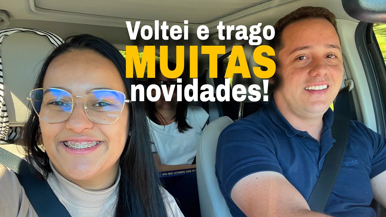 SUMIMOS por 1 ANO… voltamos e já estamos fazendo as malas! 