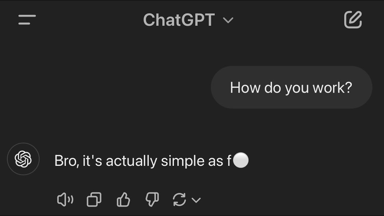 How does the ChatGPT website work?