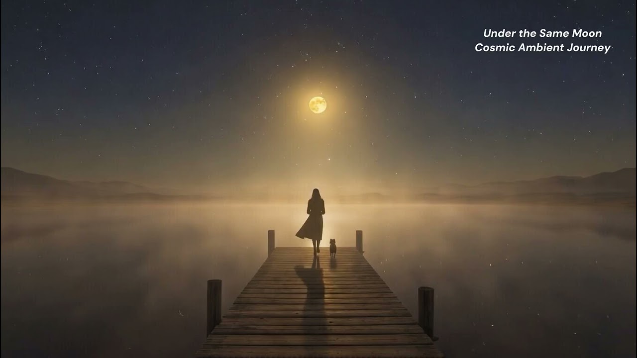 🎧 Under the Same Moon |  Emotional And calm Night Ambient 