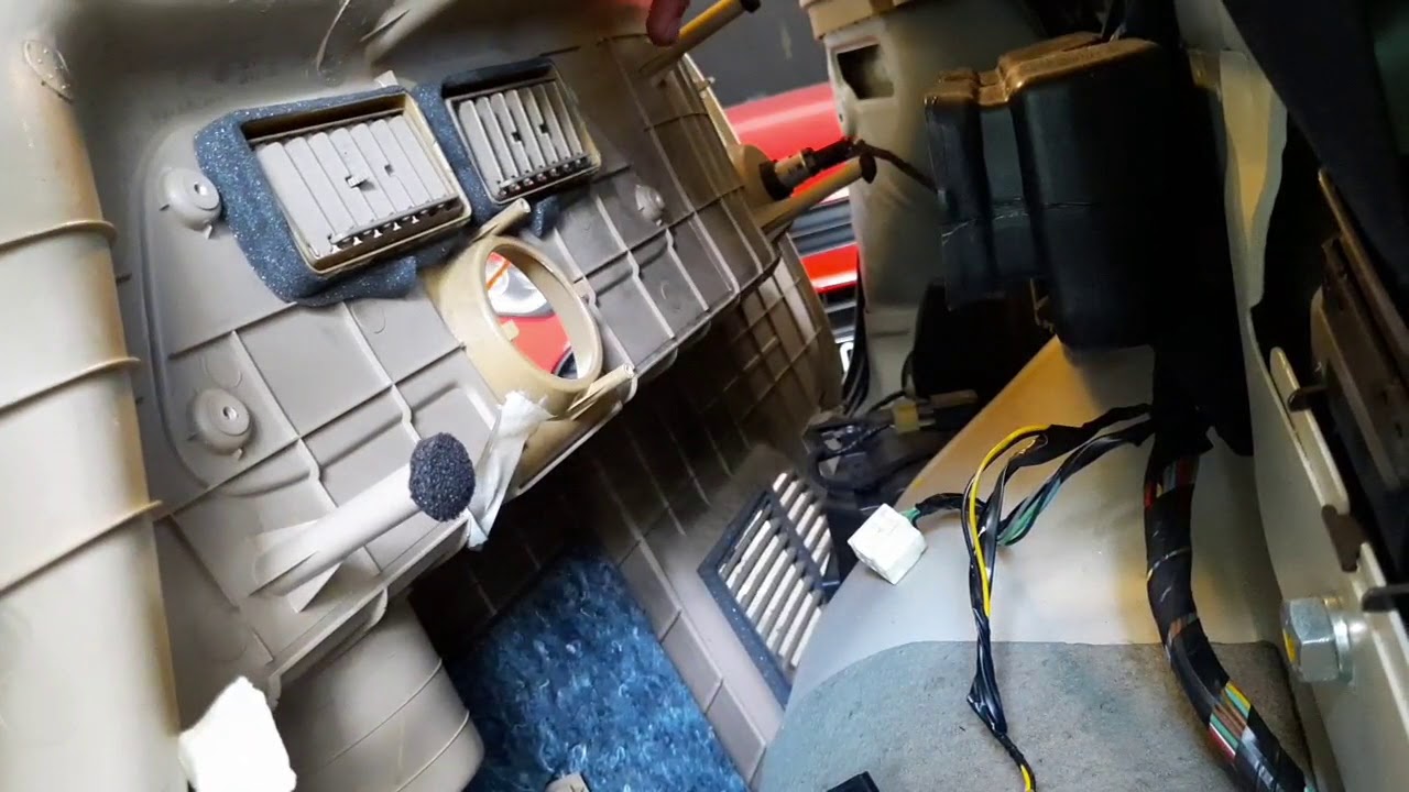 Chevrolet Captiva - Rear AC Flare replacement (kisi AC belakang)