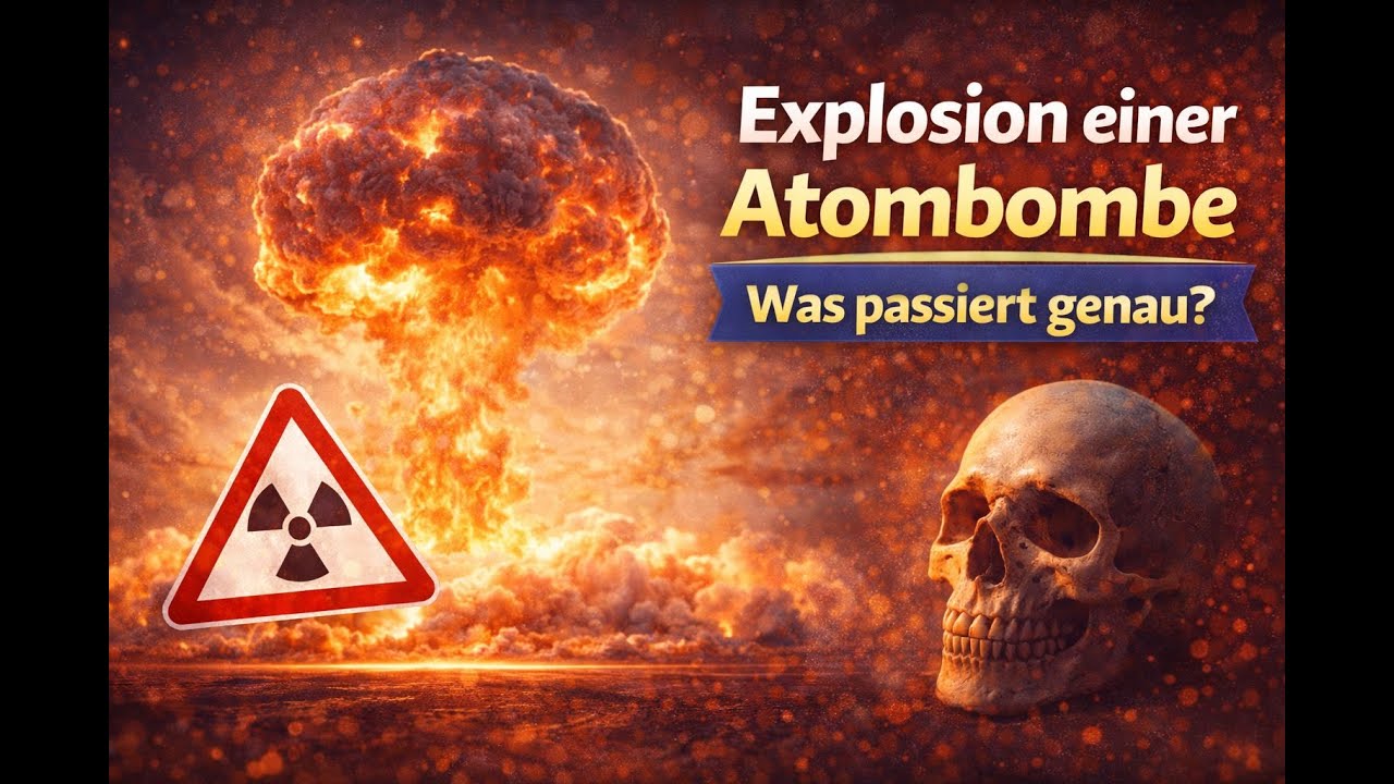 Wie funktioniert eine Atombombe? Leicher Erklärt, welche Folgen eine Explosion hätte.