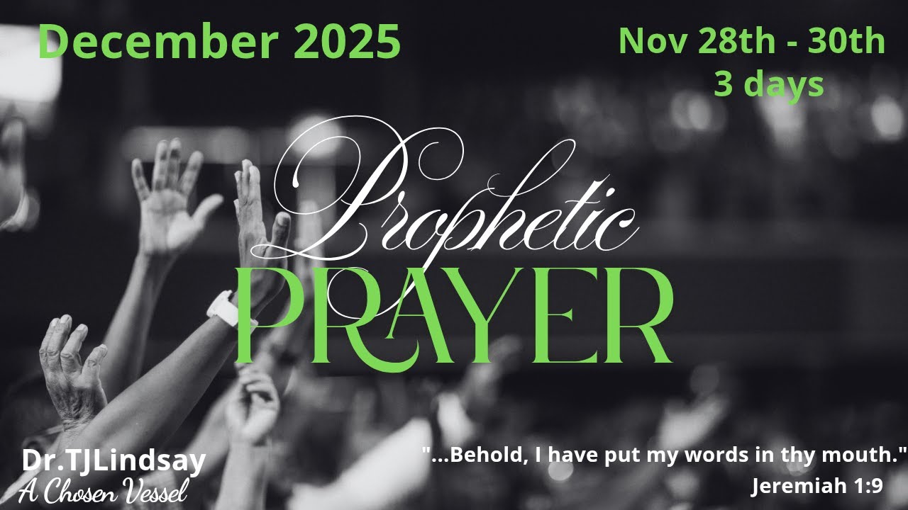 December 2025 | Prophetic Prayer Charge | Day 1|The Fullness of GOD