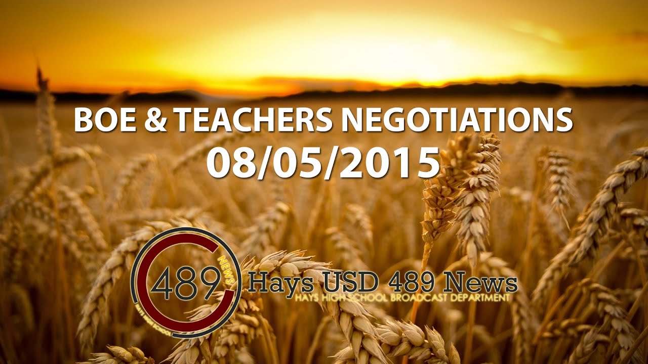 USD 489: Teachers Negotiations Meeting - 08/05/2015