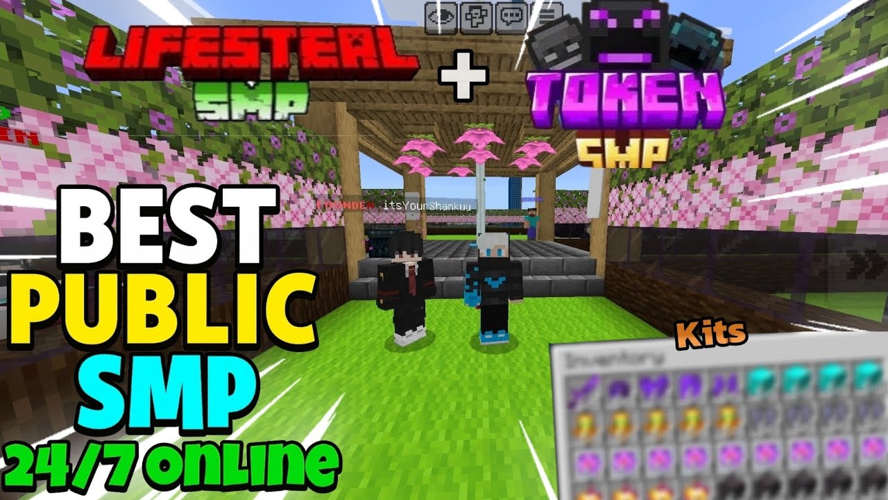 🌪️ How to join public TOKEN SMP Server | 1.21+ In Mcpe and Pojav/pc | #tokensmp