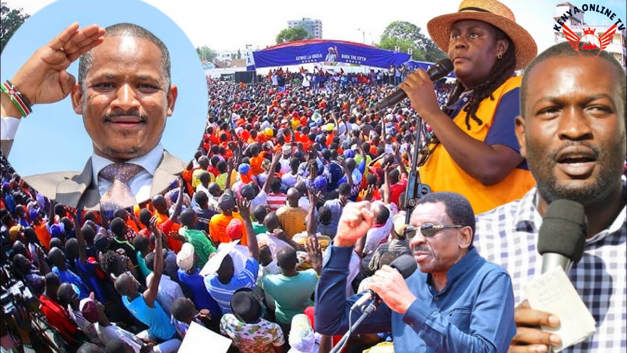 live kakamega town edwin sifuna babu owino winnie odinga